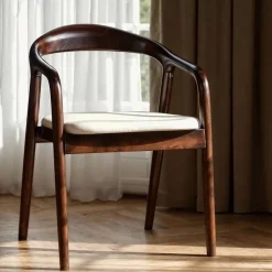 Reforma Karmstol 'Aspa' - Mörkbrun/Beige