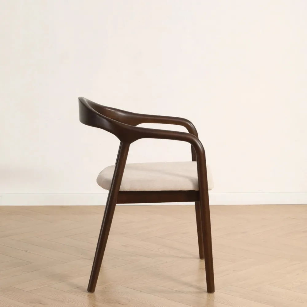 Reforma Karmstol 'Aspa' - Mörkbrun/Beige