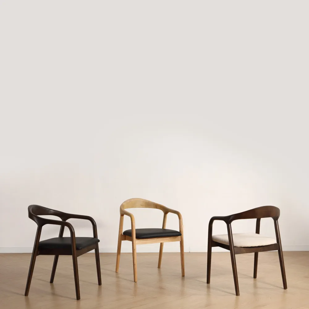 Reforma Karmstol 'Aspa' - Mörkbrun/Beige