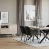 Rowico Home Karmstol 'Bolton' - Grön/Svart
