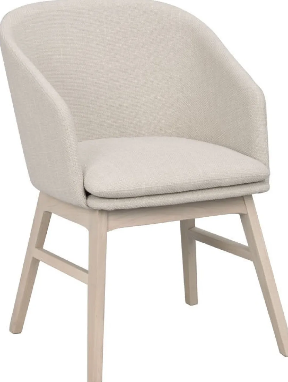 Rowico Home Karmstol 'Windham' - Beige/Vitpigmenterad