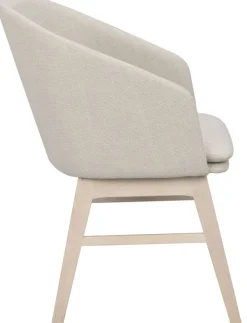 Rowico Home Karmstol 'Windham' - Beige/Vitpigmenterad