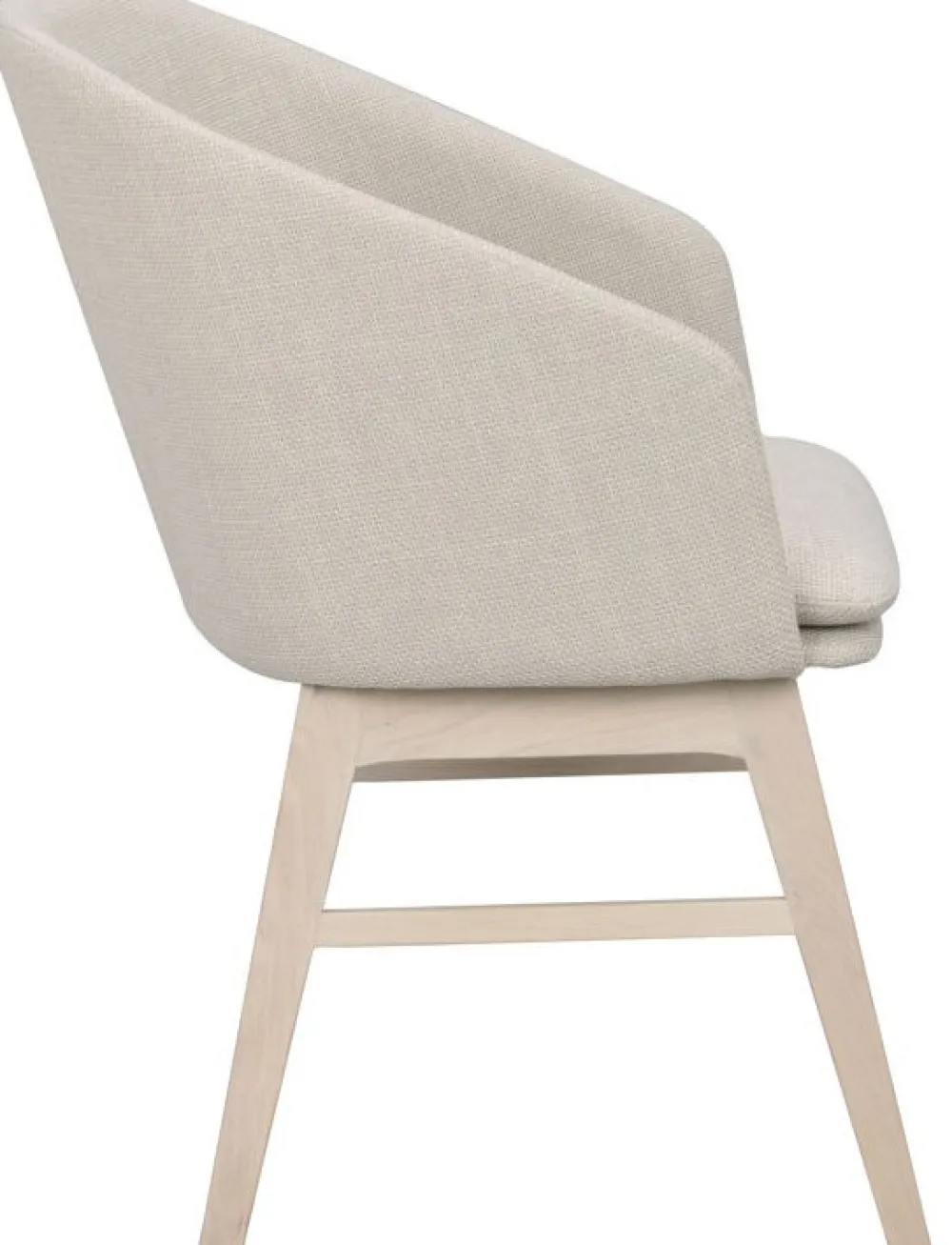 Rowico Home Karmstol 'Windham' - Beige/Vitpigmenterad