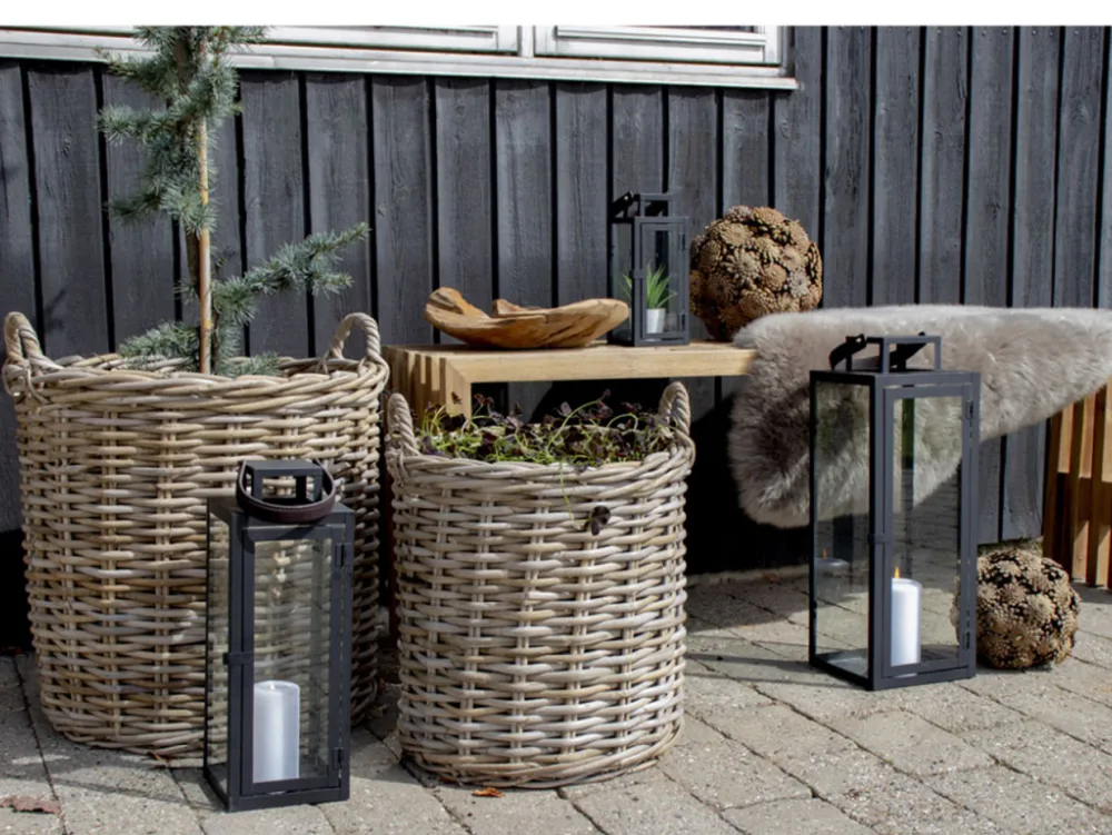 Garden Prestige Korgar 'Indo' 2-pack - Natur
