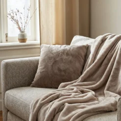 Reforma x Trendcarpet Kuddfodral 'Aranga Super Soft' 45x45cm - Brun