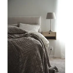 Svanefors Kuddfodral 'Cia' 60x60 - Brun