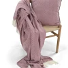 Reforma x Trendcarpet Kuddfodral 'Denisa Fishbone' 45x45cm - Röd/vit