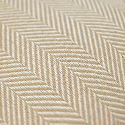Reforma x Trendcarpet Kuddfodral 'Denisa Fishbone' 45x45cm - Beige/vit