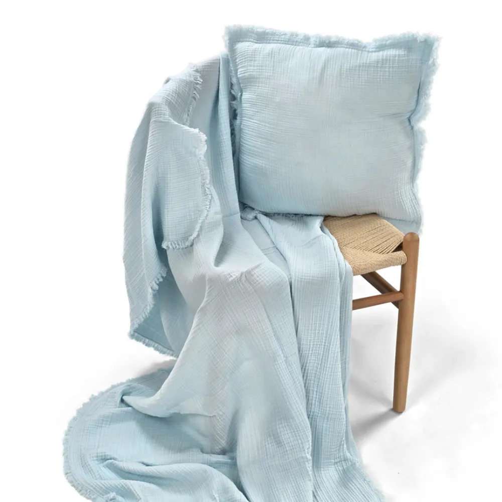 Reforma x Trendcarpet Kuddfodral 'Dorena' 45x45cm - Blå