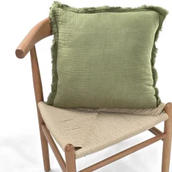 Reforma x Trendcarpet Kuddfodral 'Dorena' 45x45cm - Grön