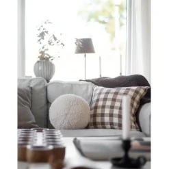 Svanefors Kuddfodral 'Mary' 45x45 - Brun