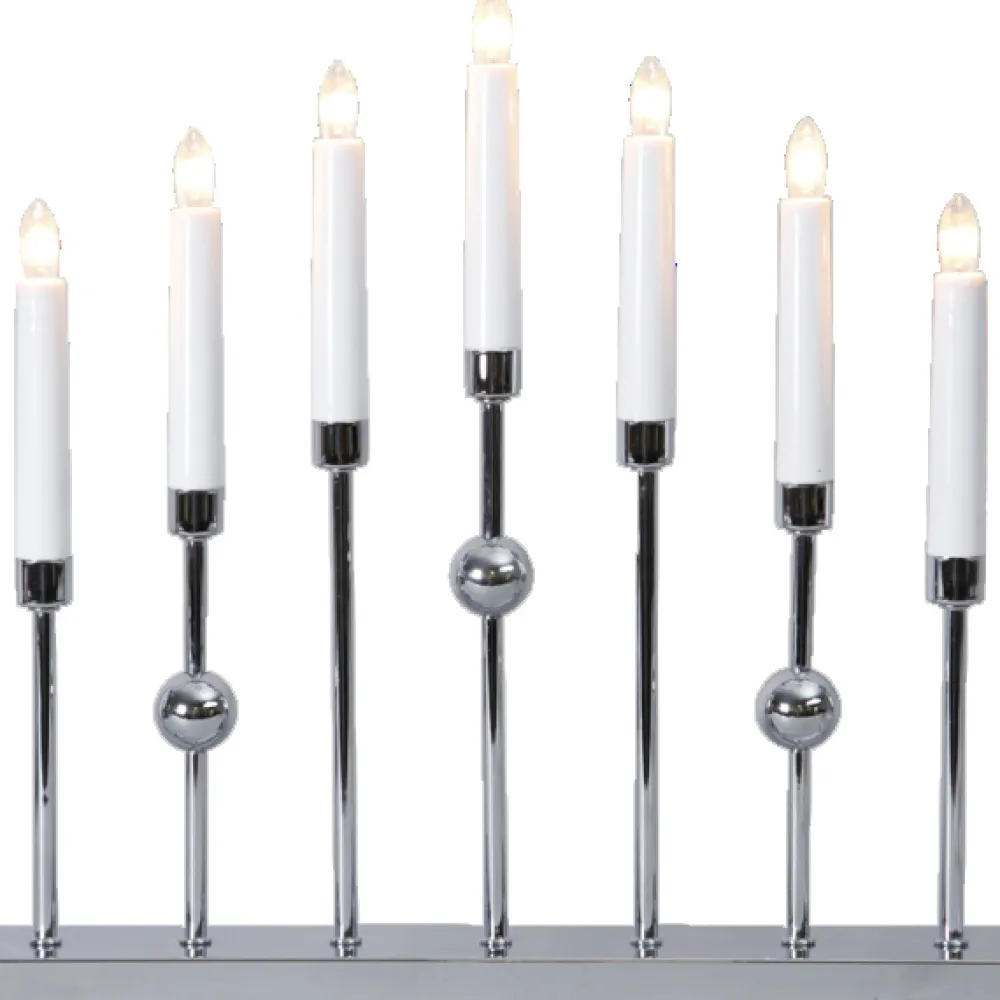 Star Trading Ljusstake 'Gustavo' - Silver