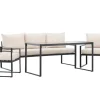 Reforma Loungeset 'Vico' - Svart