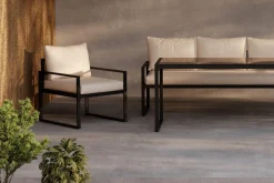 Reforma Loungeset 'Vico' - Svart