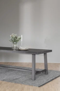 Rowico Home Matbord 'Brooklyn' 220x95cm - Mörkbrun