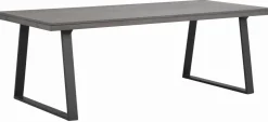 Rowico Home Matbord 'Brooklyn' 220x95cm - Mörkbrun/U-ben