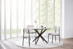 Rowico Home Matbord 'Calverton' Runt 120cm - Brun