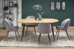 Reforma Matbord 'Colorado' 120-160cm - Natur/svart