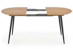 Reforma Matbord 'Colorado' 120-160cm - Natur/svart