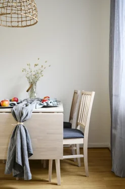 Rowico Home Matbord 'Filippa' 120x80cm - Vitpigmenterad