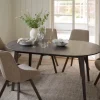 Rowico Home Matbord 'Filippa' 170x105 - Svart