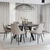 Rowico Home Matbord 'Fred' Runt 160cm - Svart