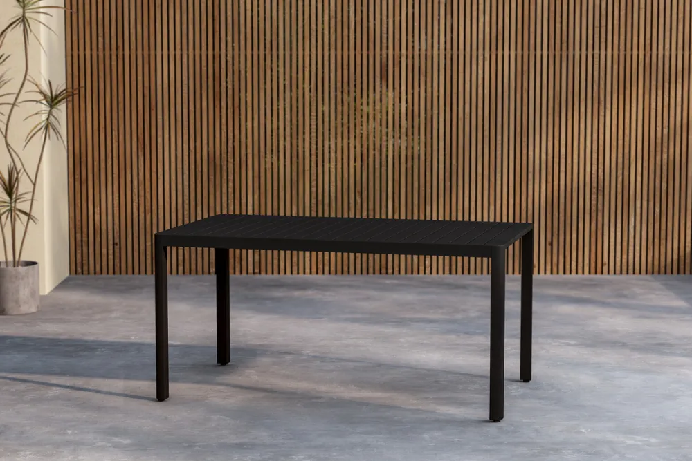 Garden Prestige Matbord 'Giardini' 150x72cm - Svart