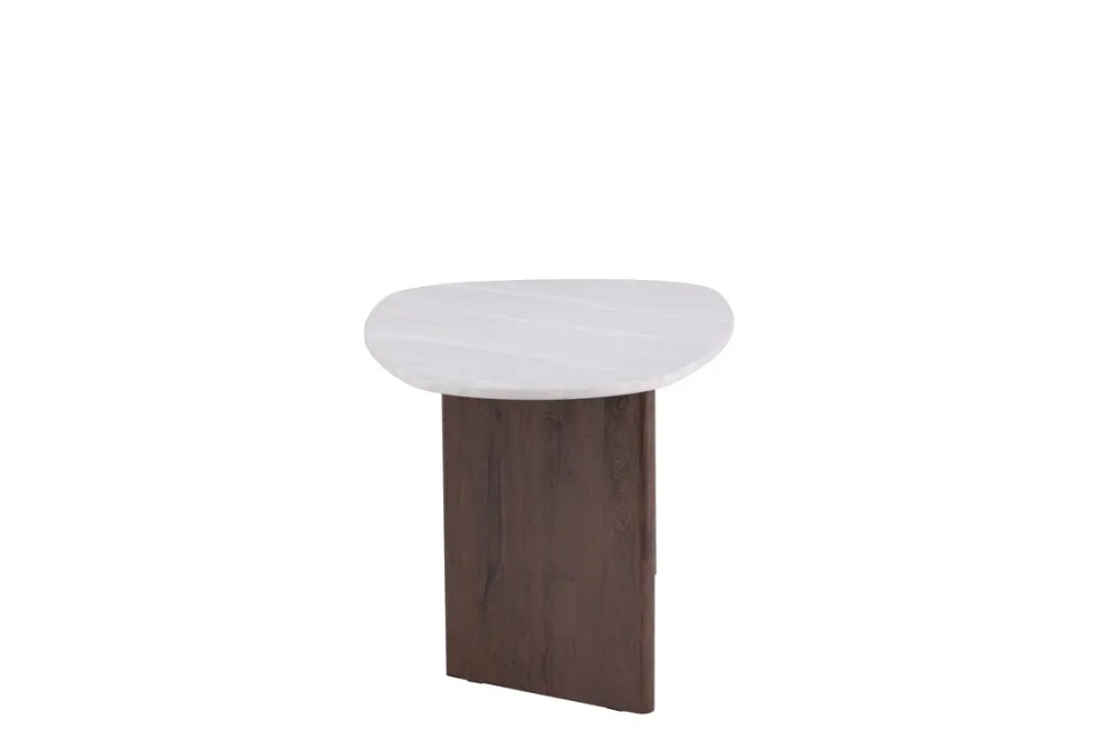 Reforma Matbord 'Grums' 180x90cm - Brun/Marmor