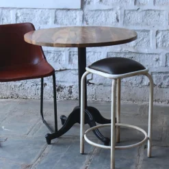 Vintage Matbord 'Långholmen' Runt 80cm -