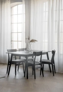 Rowico Home Matbord 'Lotta' 140x90cm - Svart