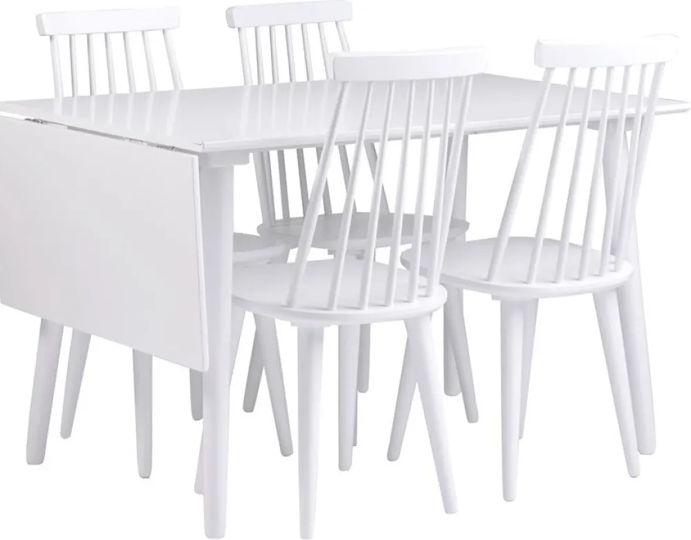 Rowico Home Matbord 'Lotta' 120x80cm - Vit