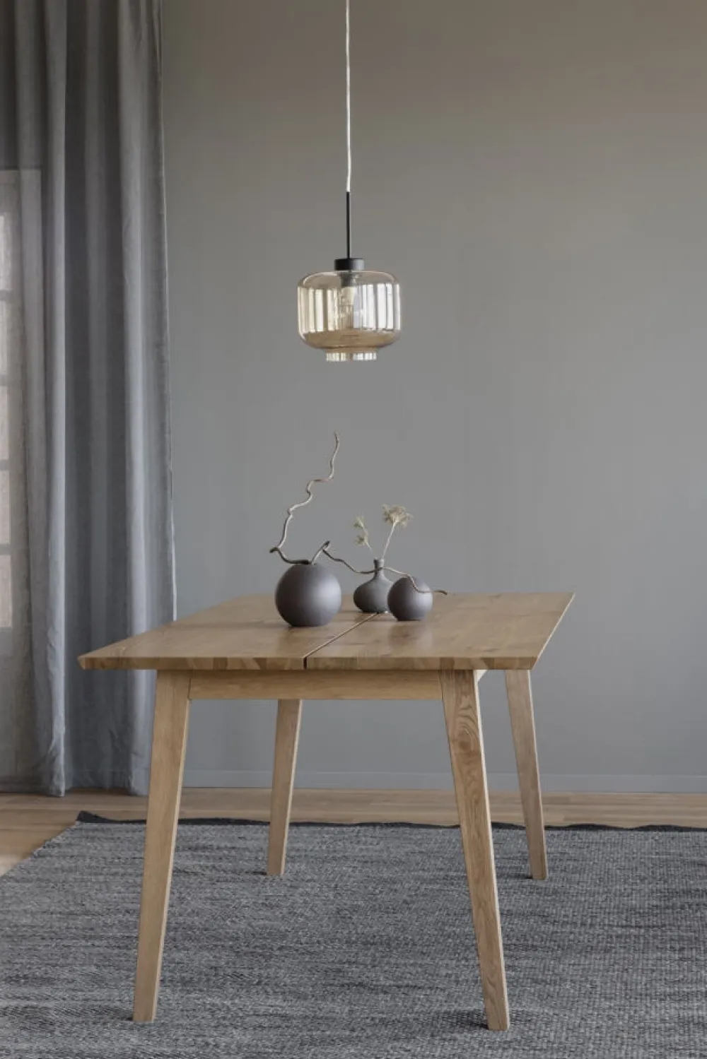 Rowico Home Matbord 'Melfort' 180x90cm - Ek