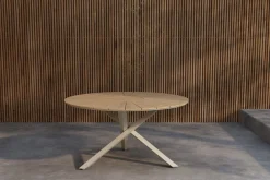 Garden Prestige Matbord 'Mexico' rund 140cm - Natur