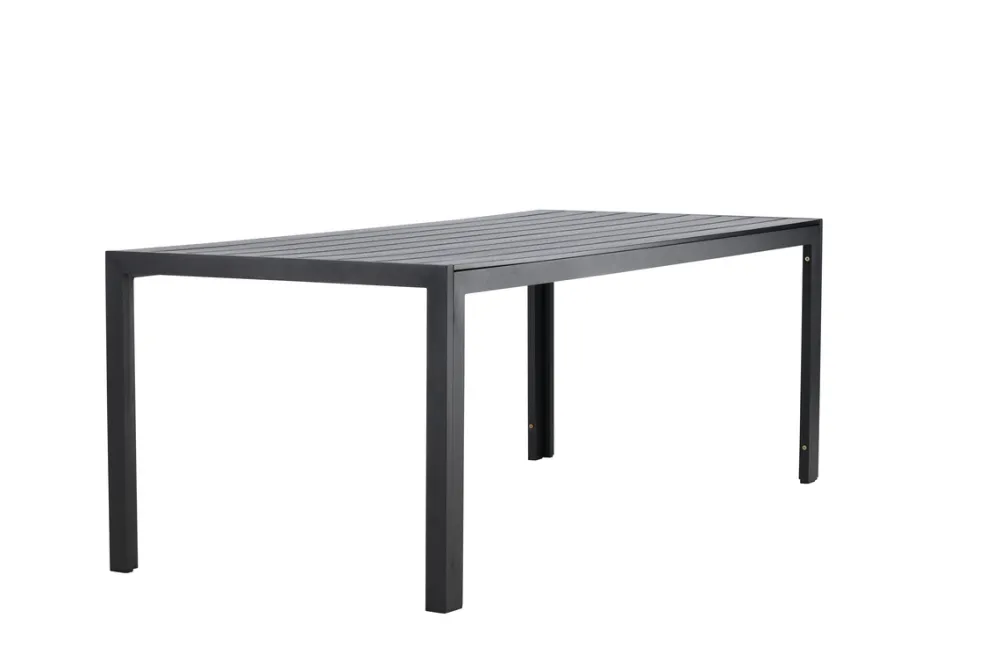 Garden Prestige Matbord 'Mirko' 205x74cm - Svart