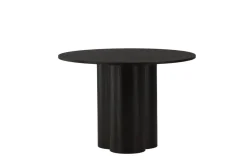 Reforma Matbord 'Orsa' Runt 110cm - Svart