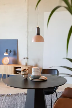 Zuiver Matbord 'Pilar' Runt 100cm - Svart