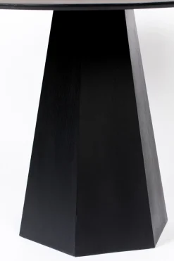 Zuiver Matbord 'Pilar' Runt 100cm - Svart
