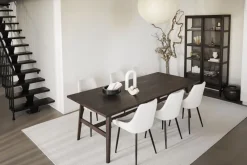Rowico Home Matbord 'Plainfield' 220x100cm - Mörk ek