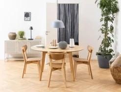 Reforma Matbord 'Ärsjö' Runt 140cm - Natur