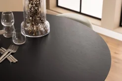 Reforma Matbord 'Ärsjö' Runt 140cm - Svart