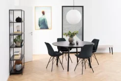 Reforma Matbord 'Ärsjö' Runt 140cm - Svart