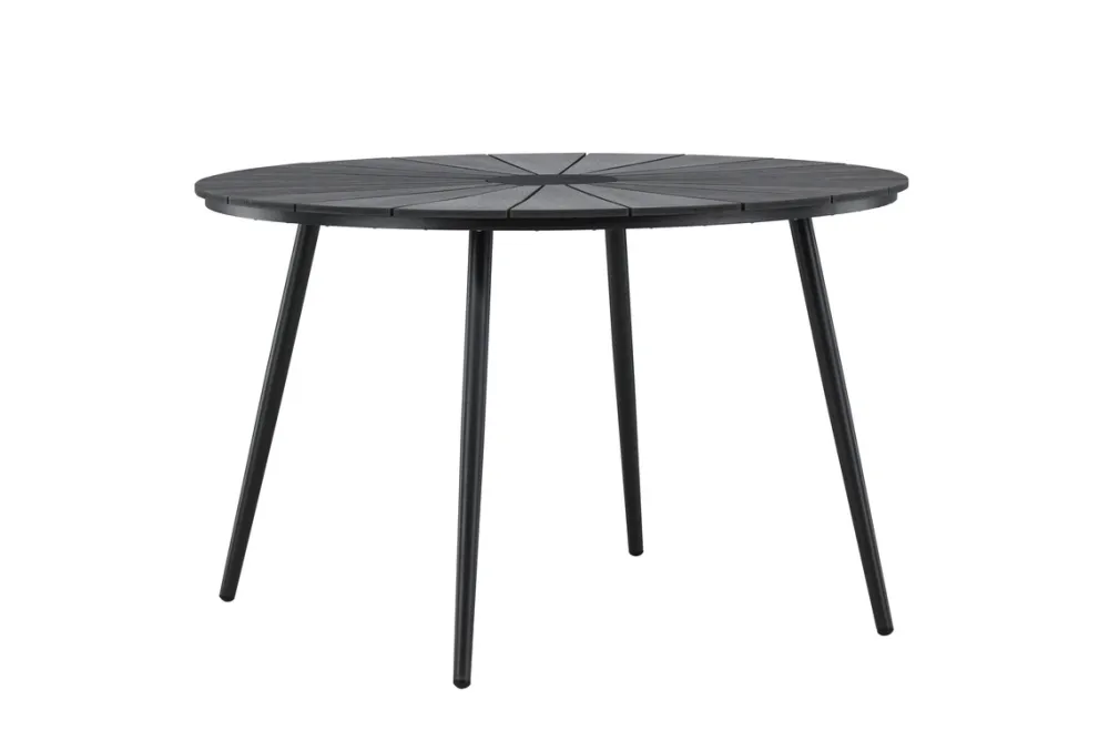 Garden Prestige Matbord 'San Vito' 120x74cm - Svart