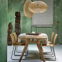 Vintage Matbord 'Studio' 240x100cm - Ljus trä