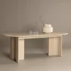Reforma Matbord 'Tranemo' Ovalt 220x100x75cm - Vit