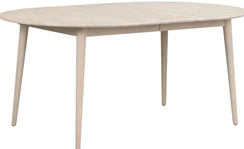 Rowico Home Matbord 'Tyler' Ovalt 170x105cm - Vitpigmenterad Ek