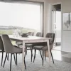 Rowico Home Matbord 'Tyler' 180x90cm - Vitpigmenterad Ek