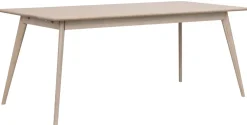 Rowico Home Matbord 'Yumi' 190x90cm - Vitpigmenterad ek