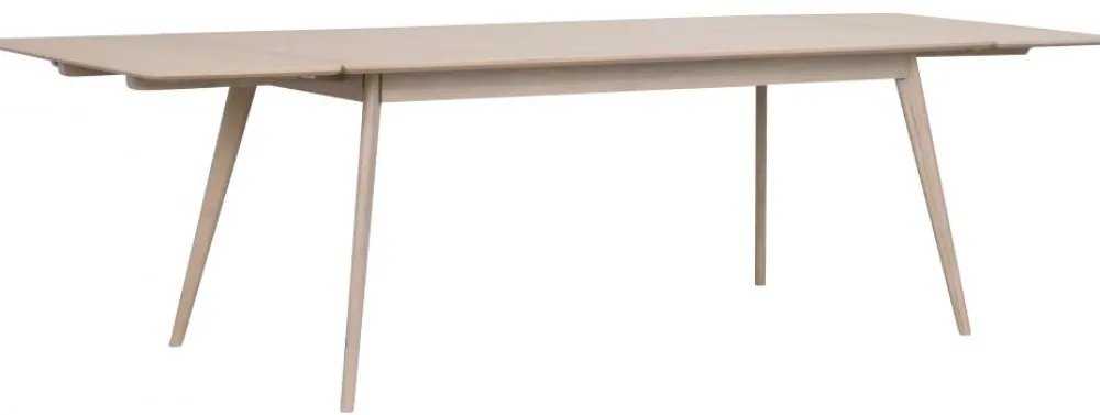 Rowico Home Matbord 'Yumi' 190x90cm - Vitpigmenterad ek