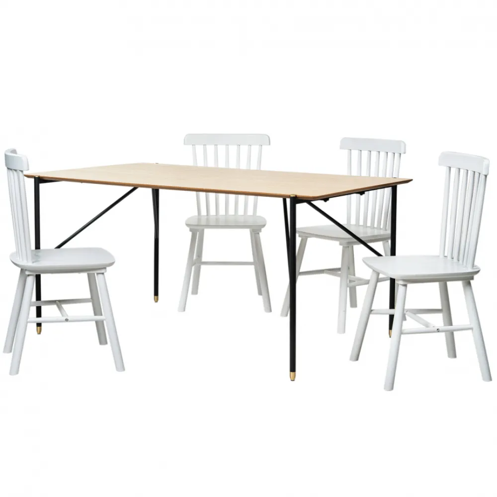 Reforma Matgrupp 'Hornstull Elsa' - 1 Bord & 4 Stolar