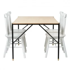 Reforma Matgrupp 'Hornstull Elsa' - 1 Bord & 4 Stolar
